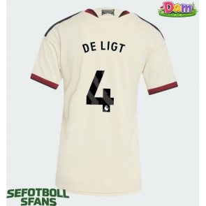 Manchester United Matthijs de Ligt #4 Tredje Tröja Kvinnor 2026-27 Kortärmad